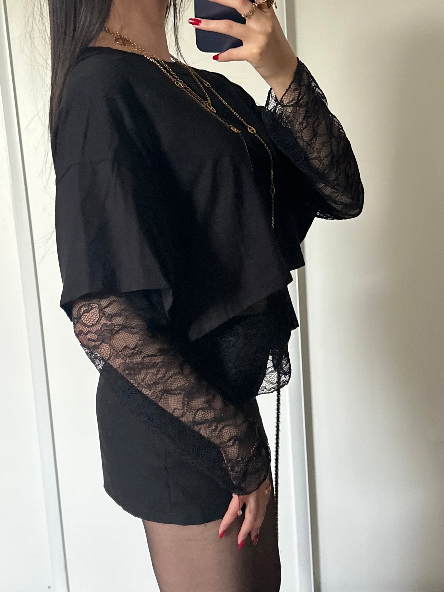 Top Lacie - Noir