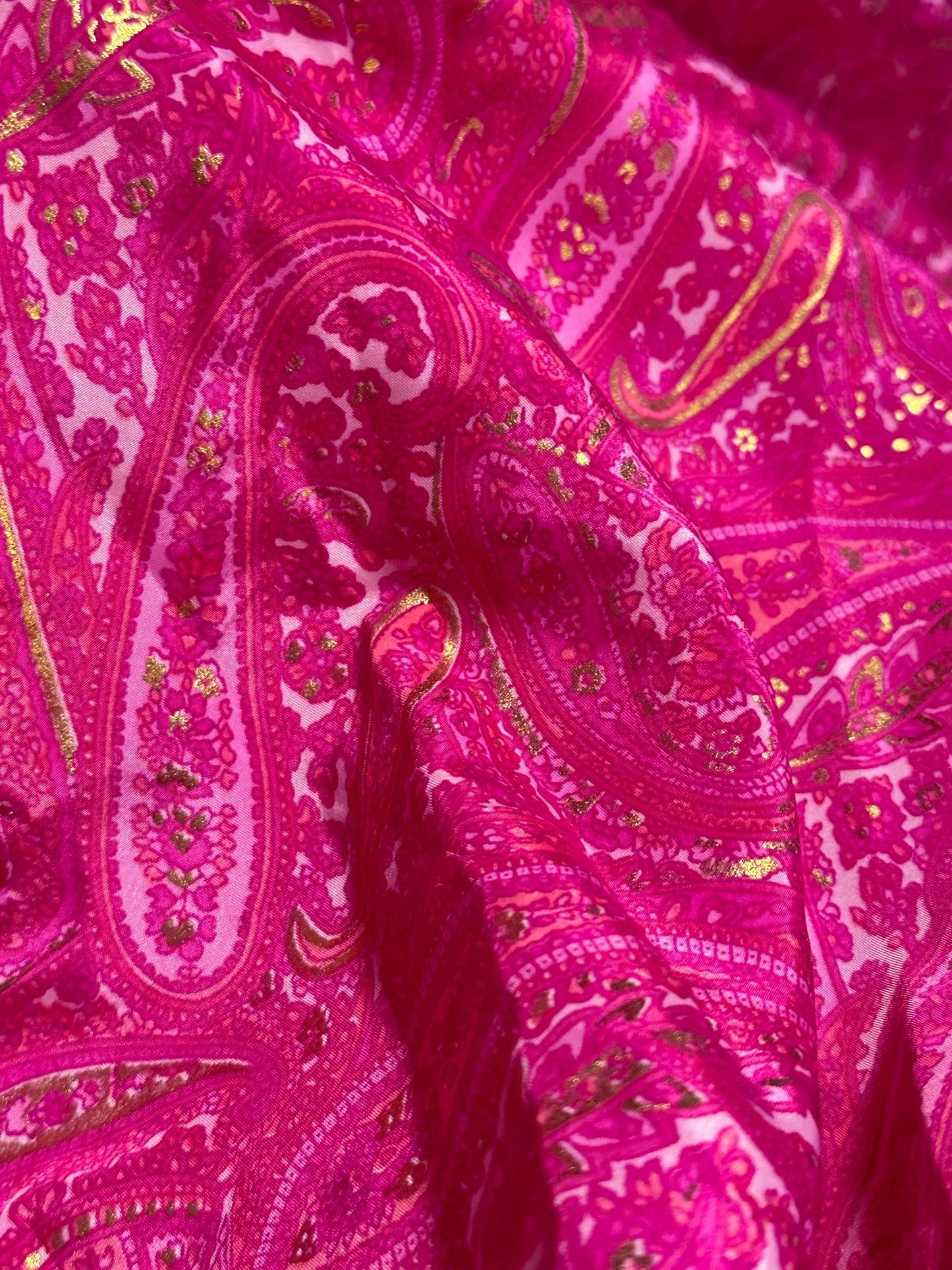 Robe bohème - Rose fluo