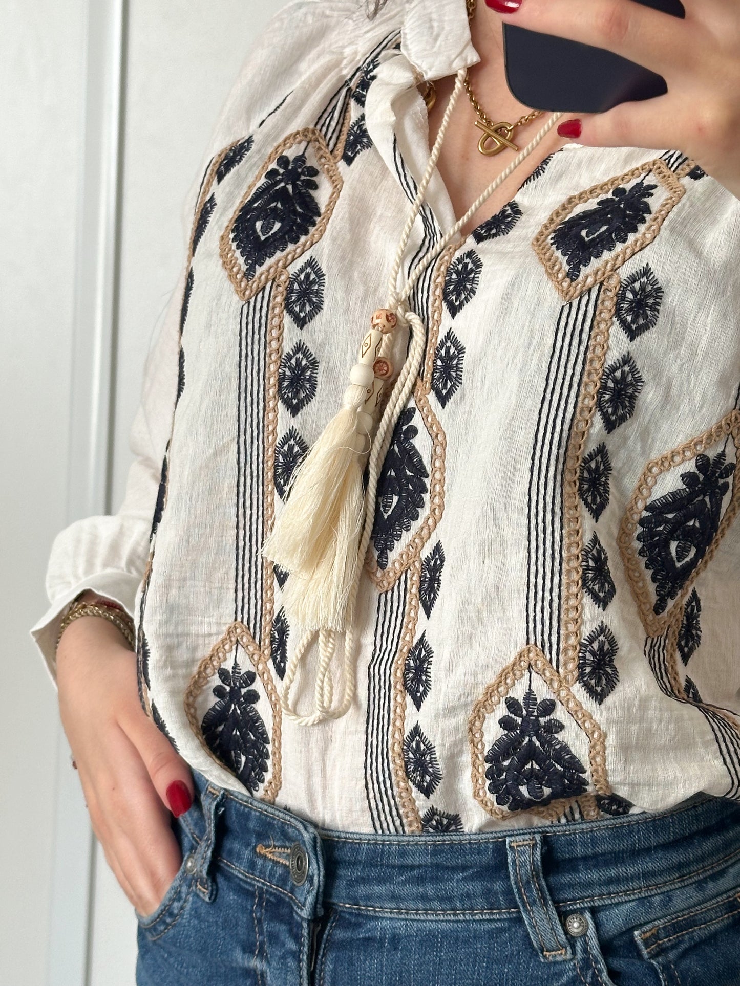 Linnen blouse