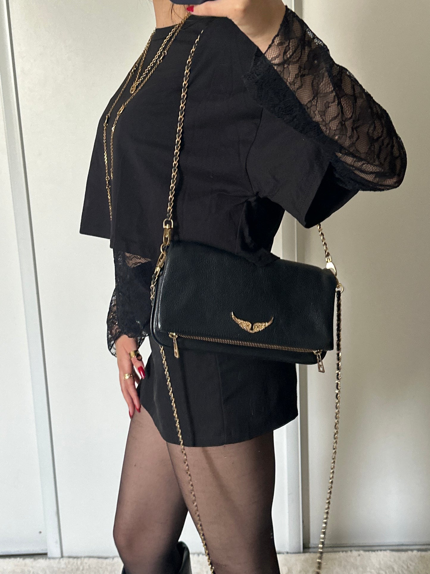 Top Lacie - Noir