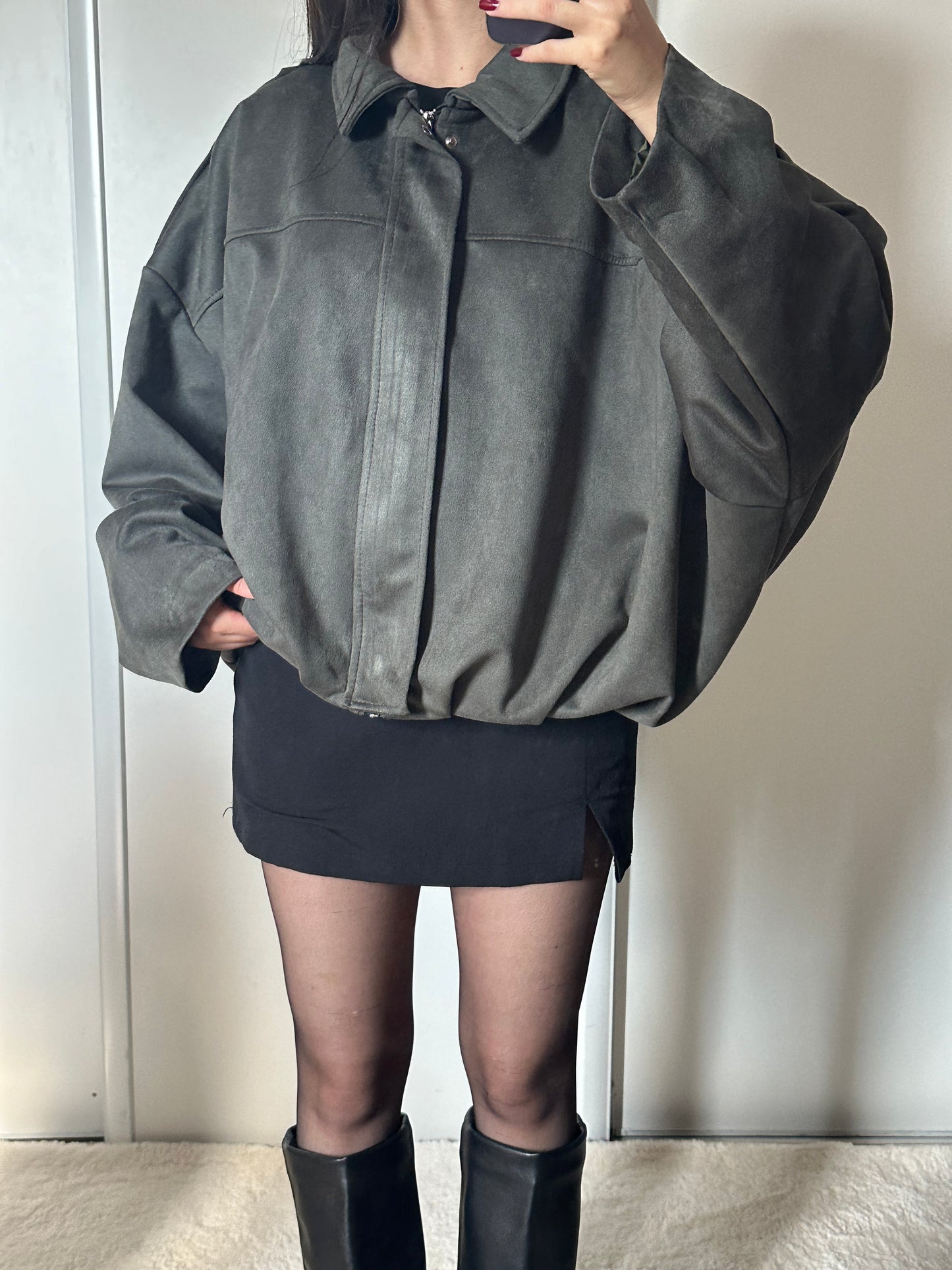 Veste aviateur - Vert Kaki