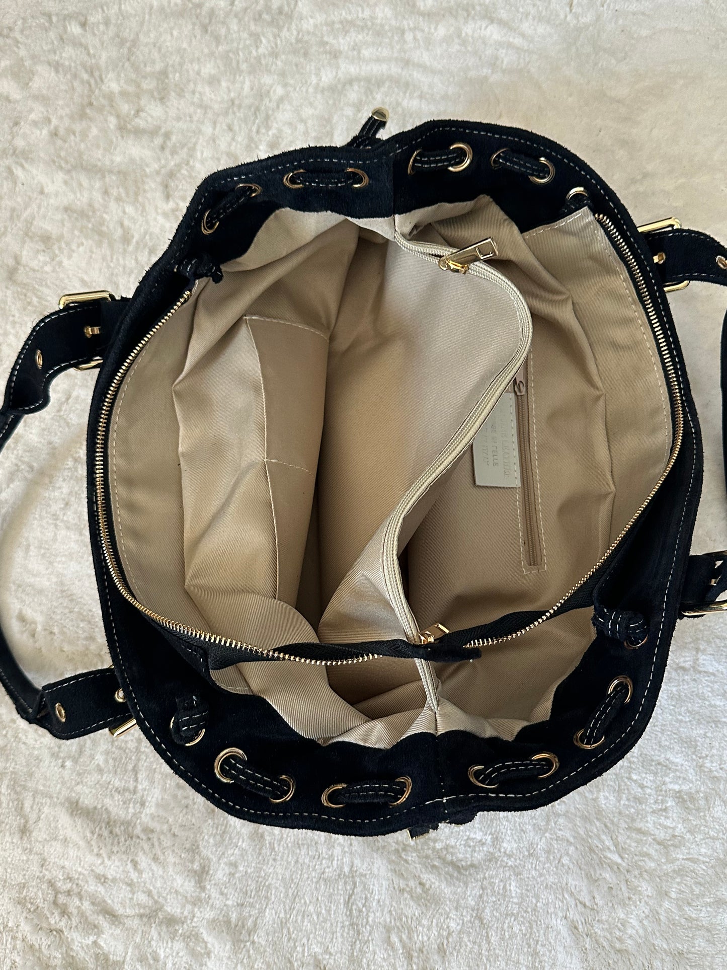 Sac XL lacets noir