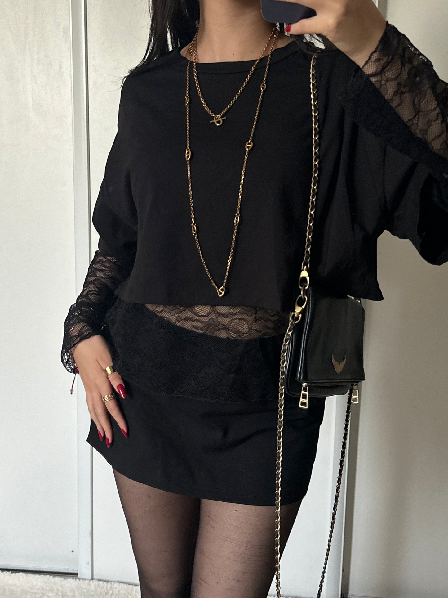 Top Lacie - Noir