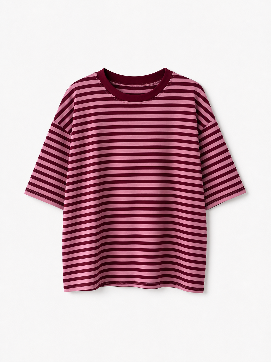 T-shirt Lily Burgundy/Pink