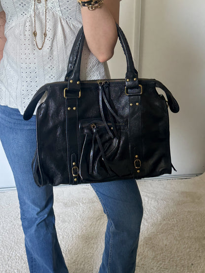Sac City L - Noir irisé