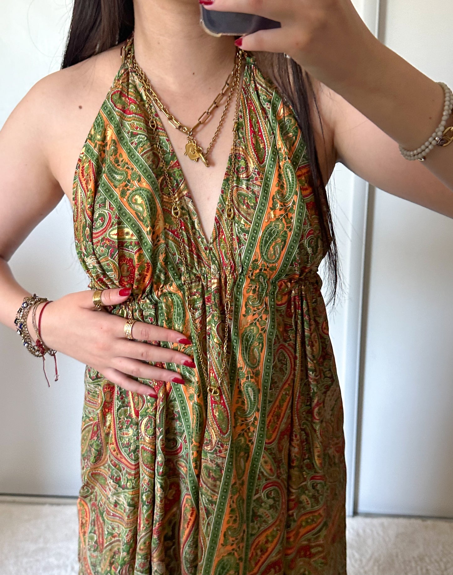 Maia Dress - Khaki