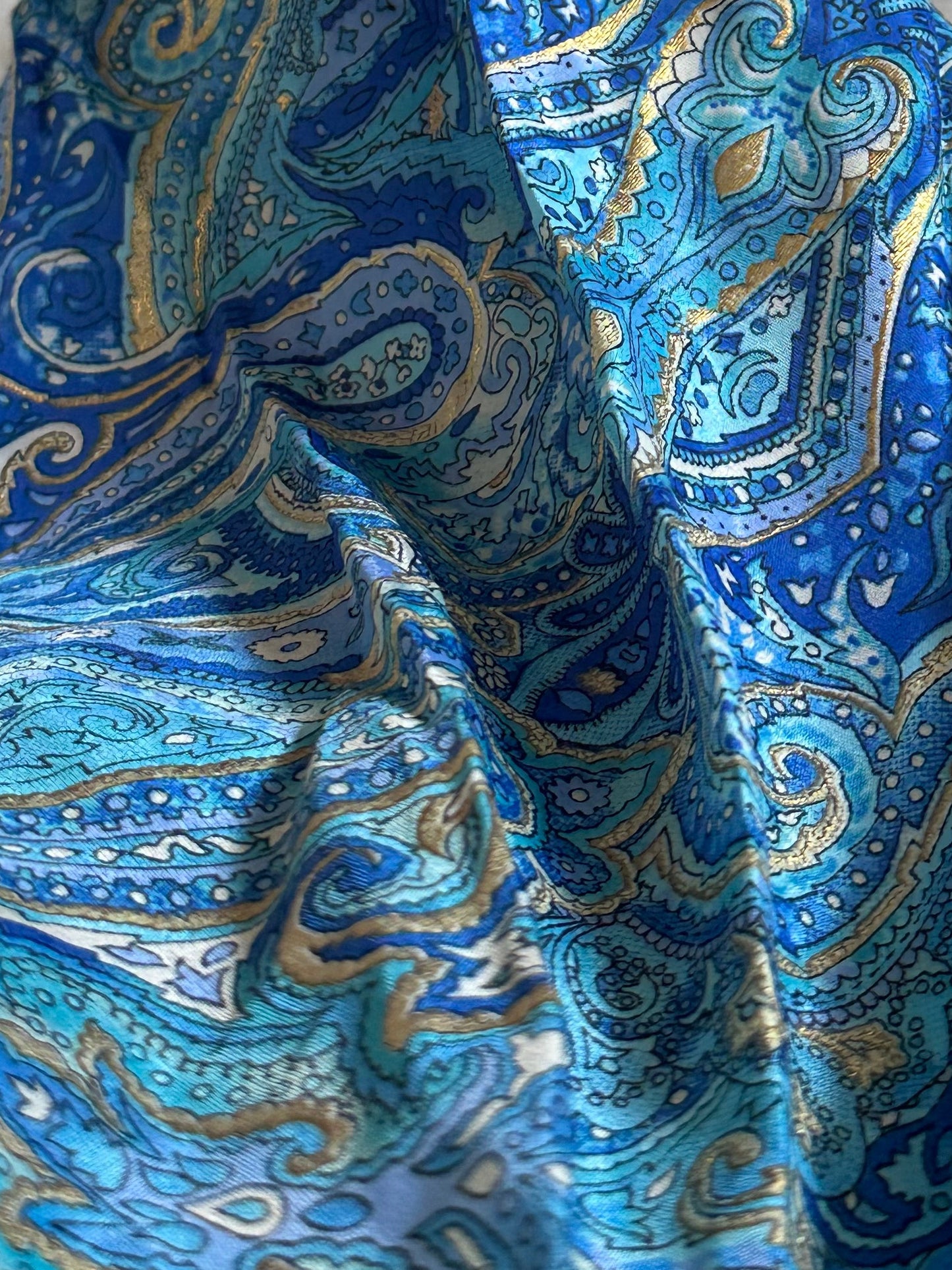 Robe Maia - Bleu clair & foncée