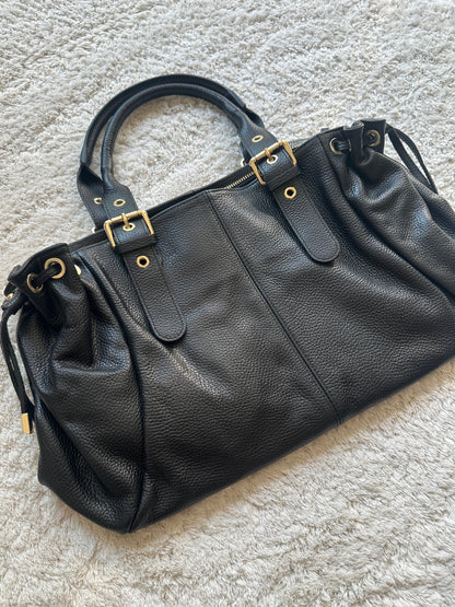 Stockholm L Bag - Grained Black