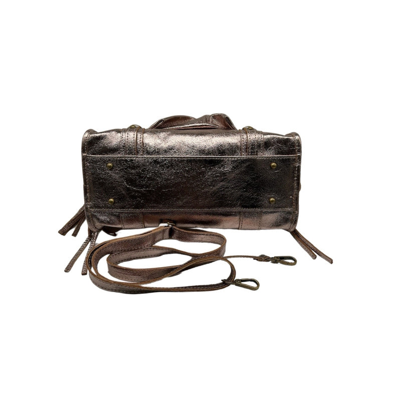 Iridescent Leather Bag - Medium