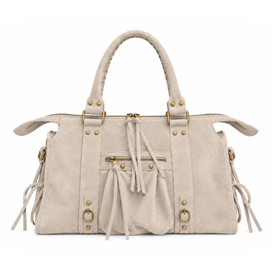 Sac City L - Lichttaupe suède