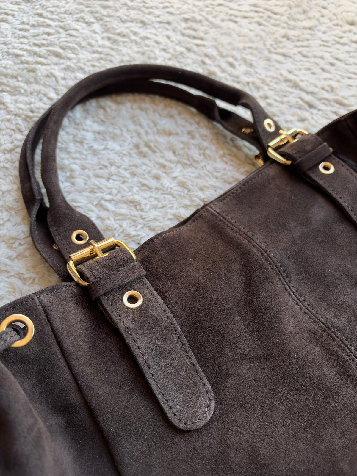 Sac Stockholm L - Marron noisette