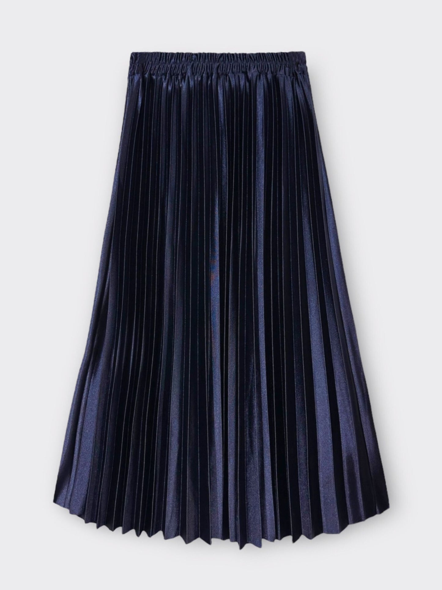 Long pleated skirt