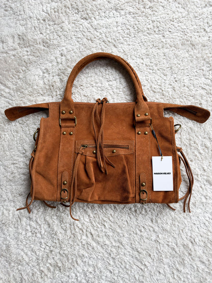 Sac City L - Camel suede