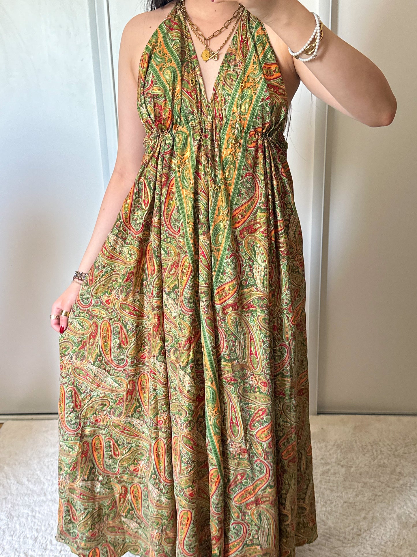 Maia Dress - Khaki