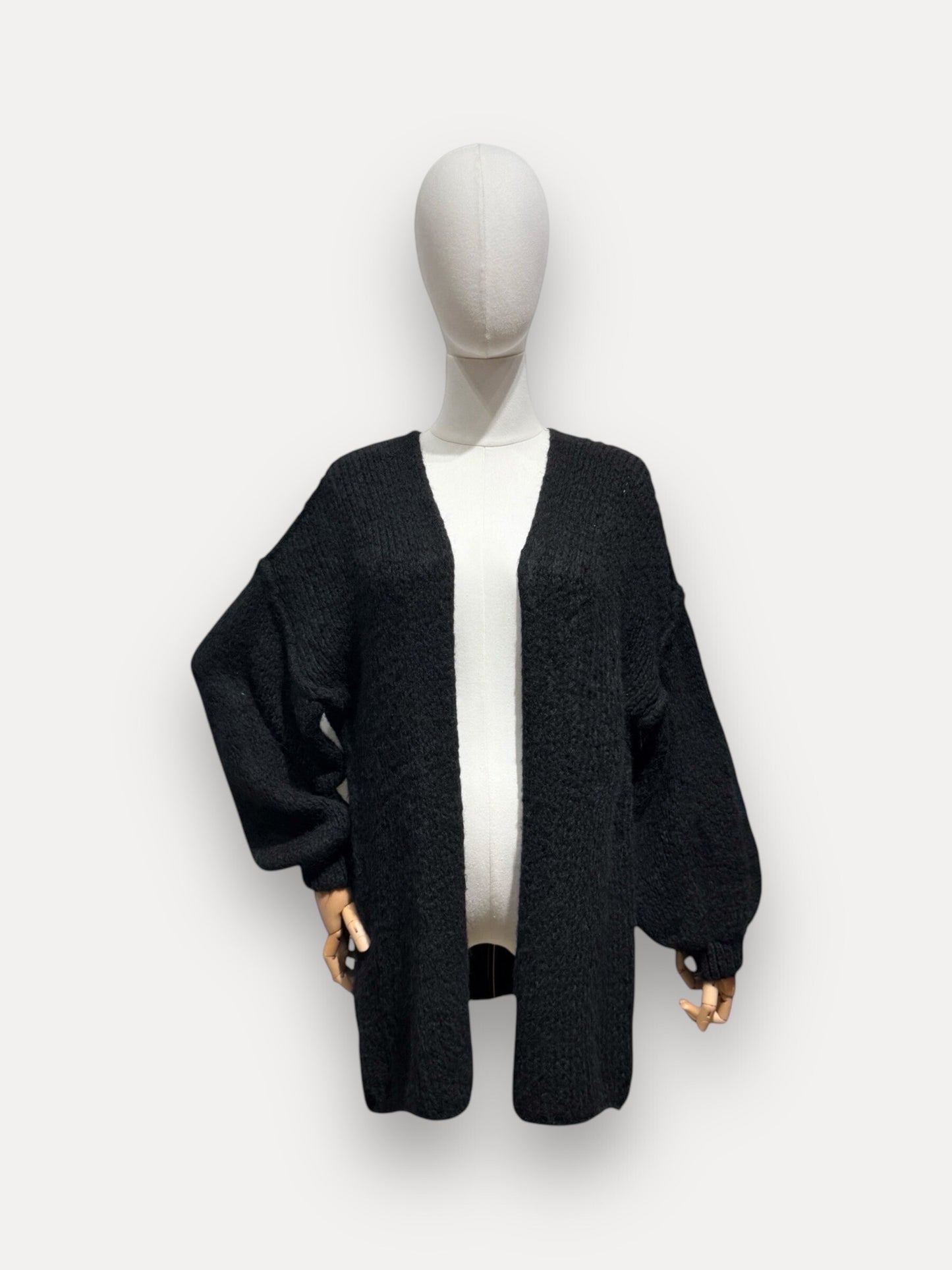 Gilet en maille oversize