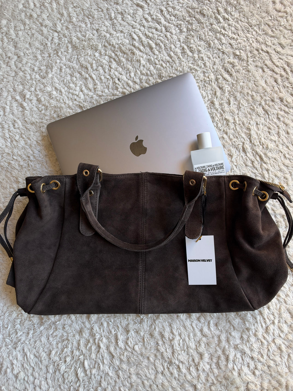 Sac Stockholm L - Marron noisette