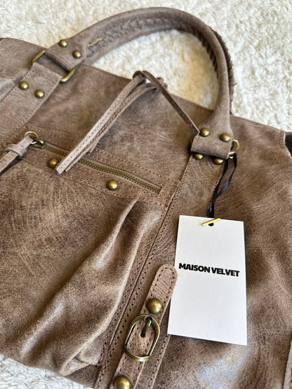City bag L - taupe