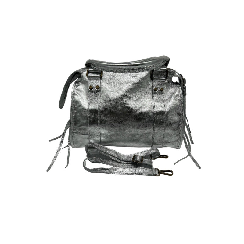 Iridescent Leather Bag - Medium