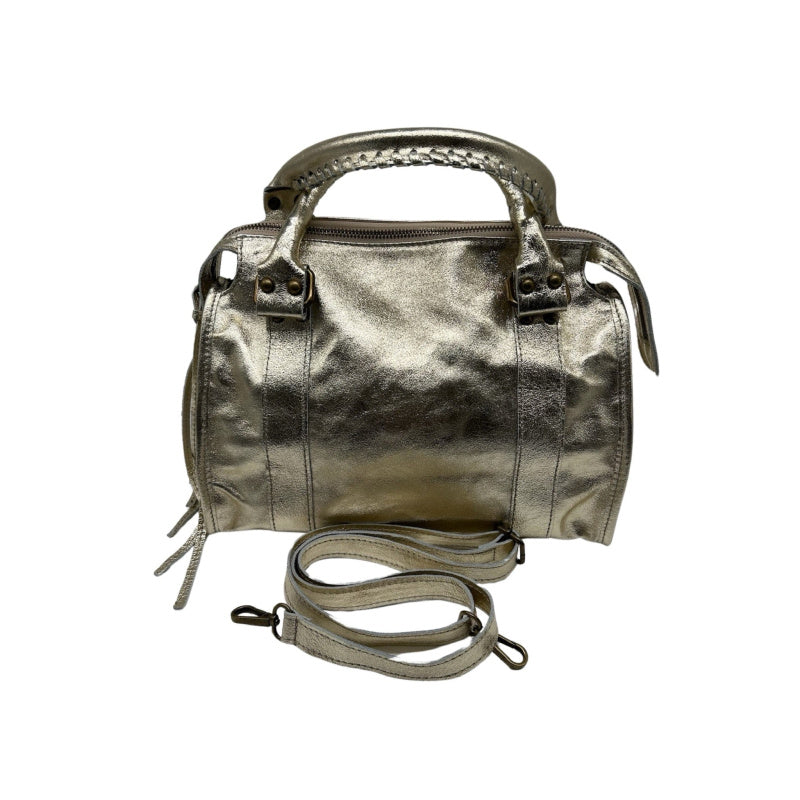 Iridescent Leather Bag - Medium