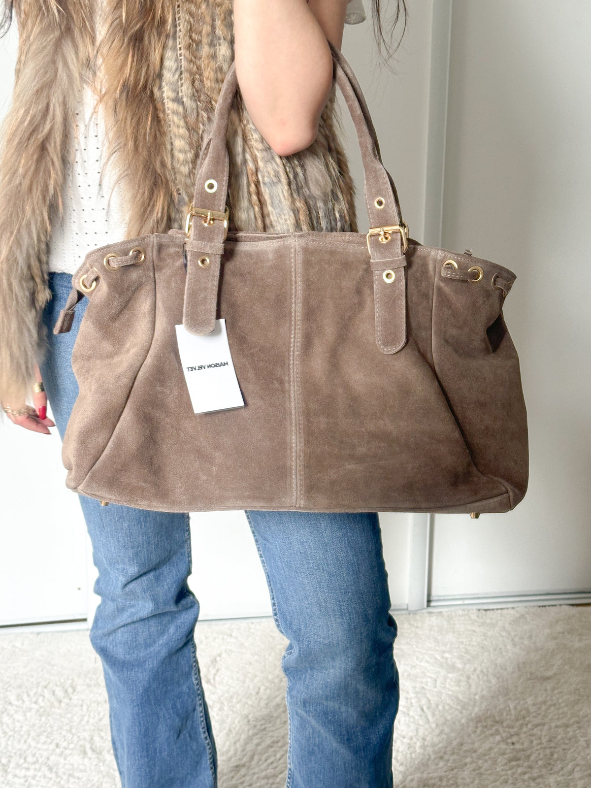 Sac Stockholm L - Taupe