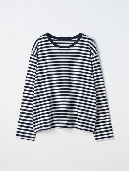 T-shirt Lola bleu marine/blanc