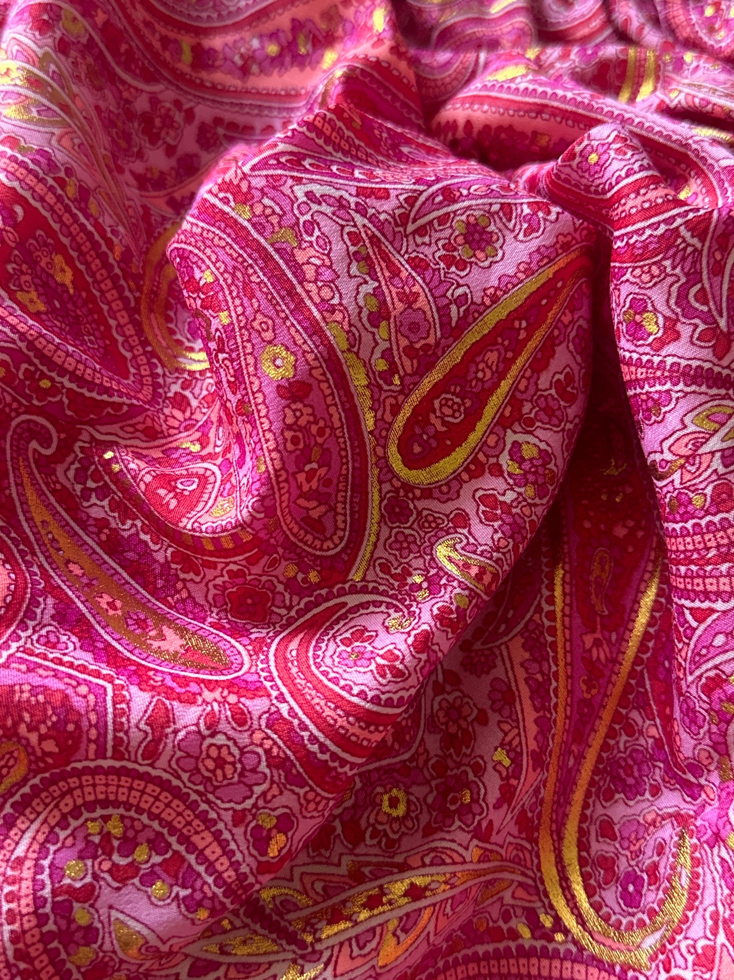 Robe bohème - Fuchsia