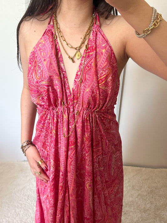 Robe Maia - Fuchsia
