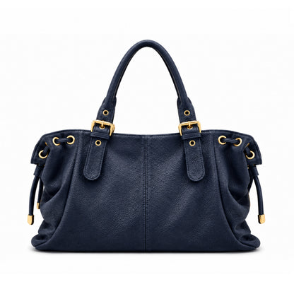 Sac Stockholm L - Bleu marine grainé