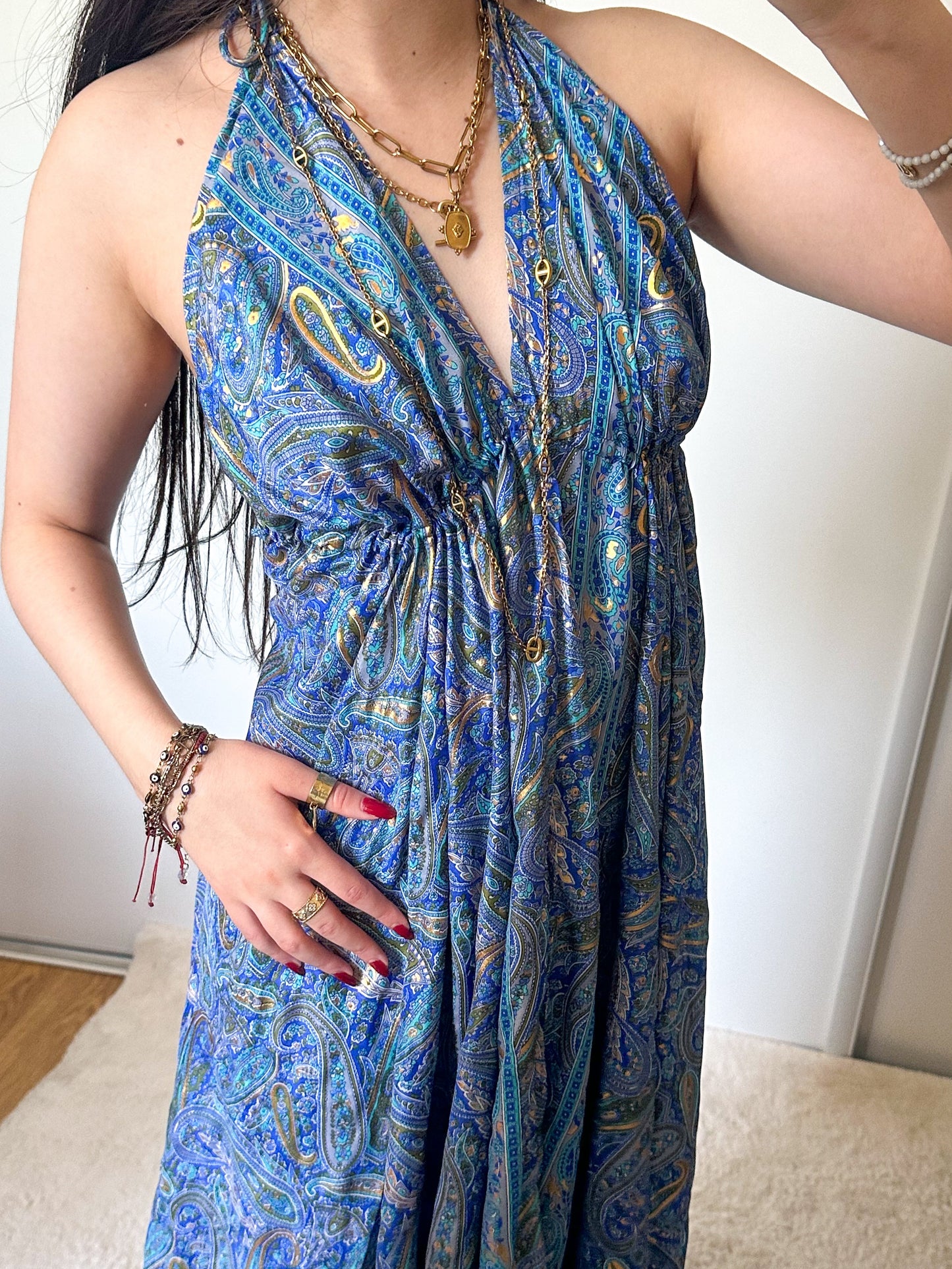 Robe Maia - Bleu marine