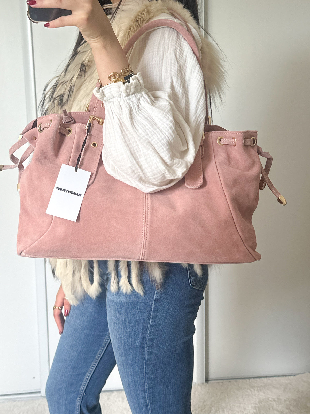Sac Stockholm L - rose