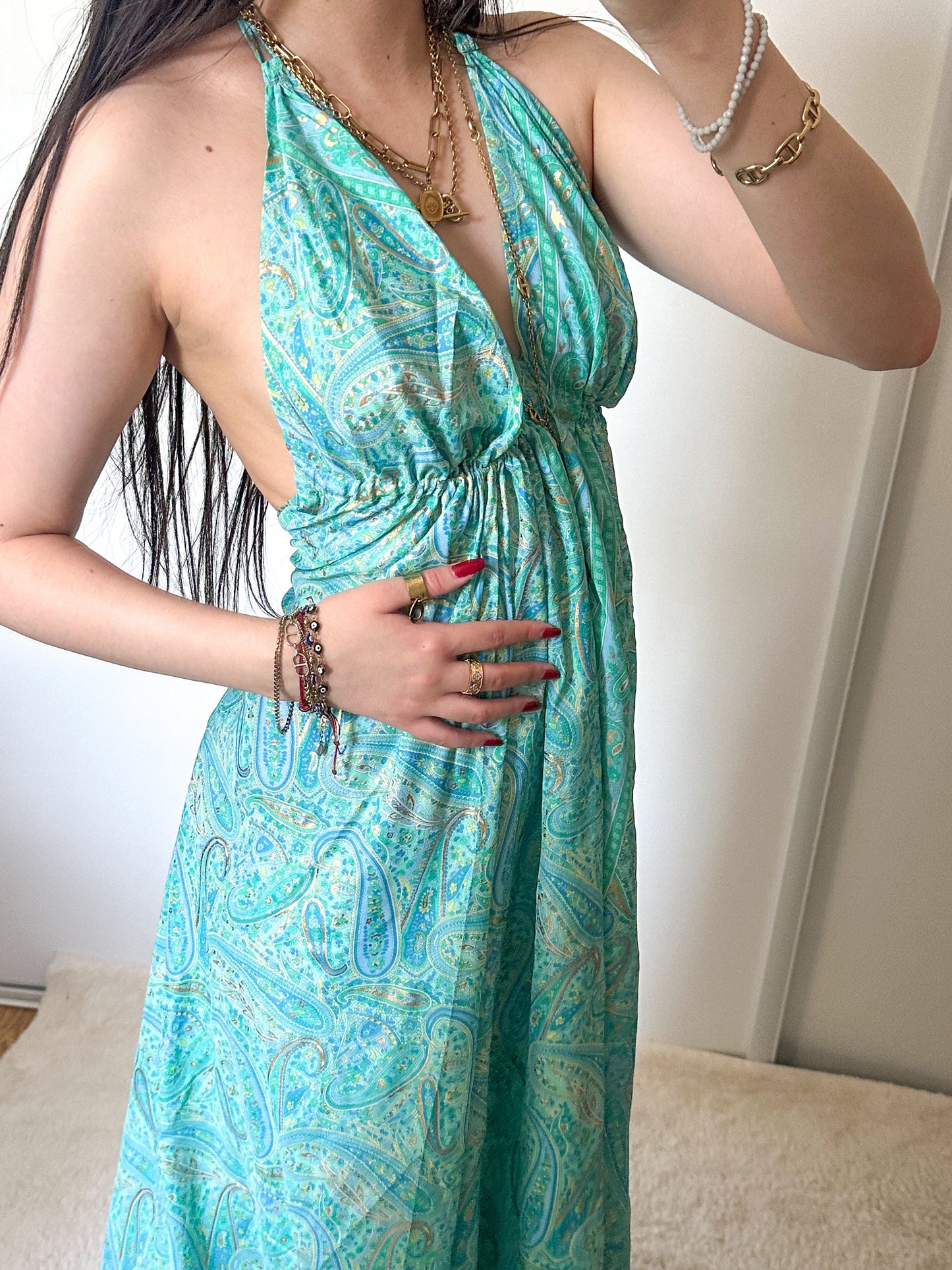 Robe Maia - Menthe