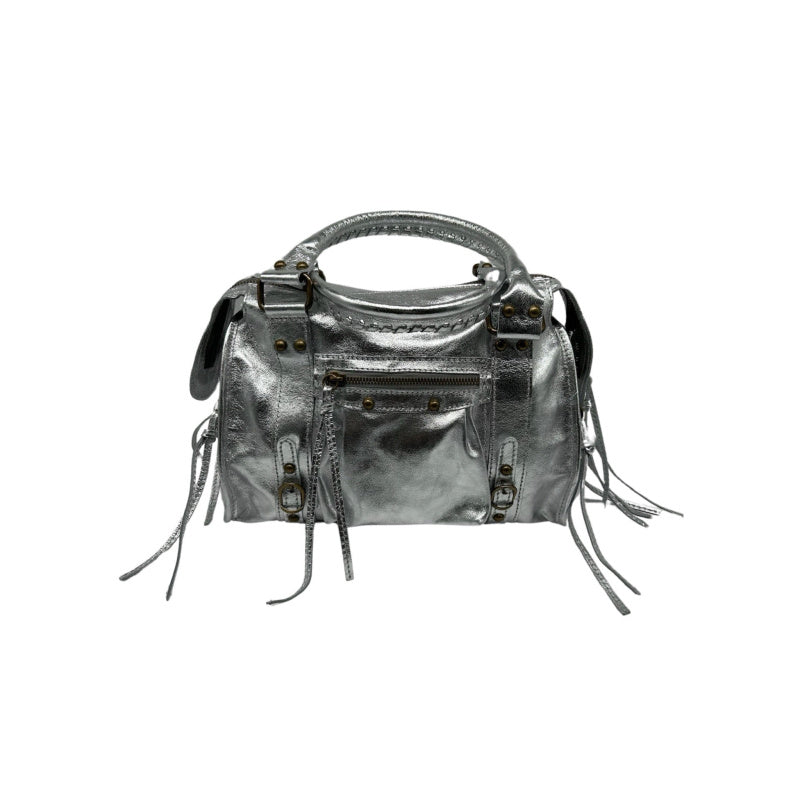 Iridescent Leather Bag - Medium