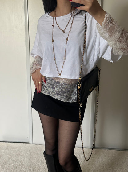 Top Lacie - Blanc