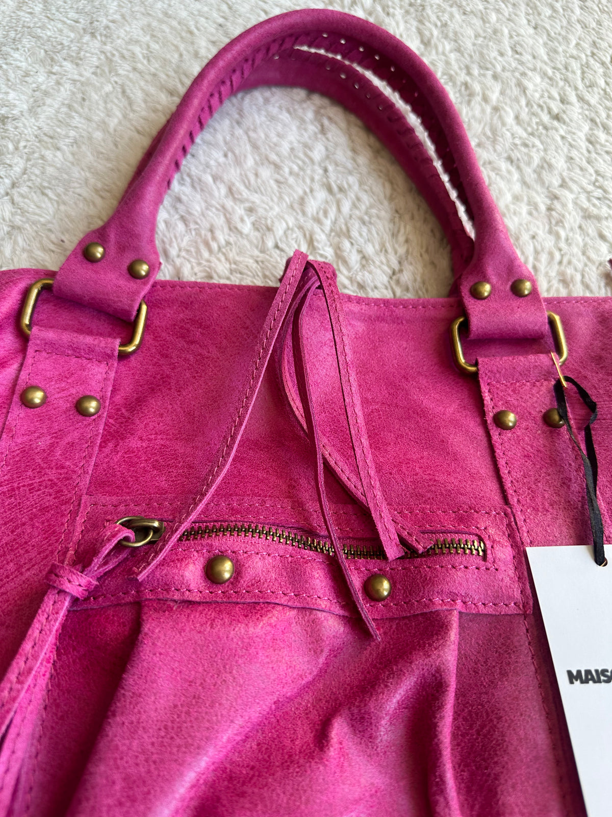 Précommande/ Pre-order Sac city L - Fuschia