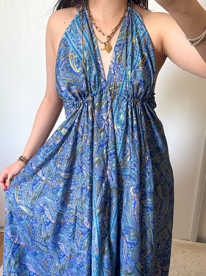 Robe Maia - Bleu marine