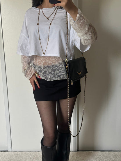 Lace t-shirt