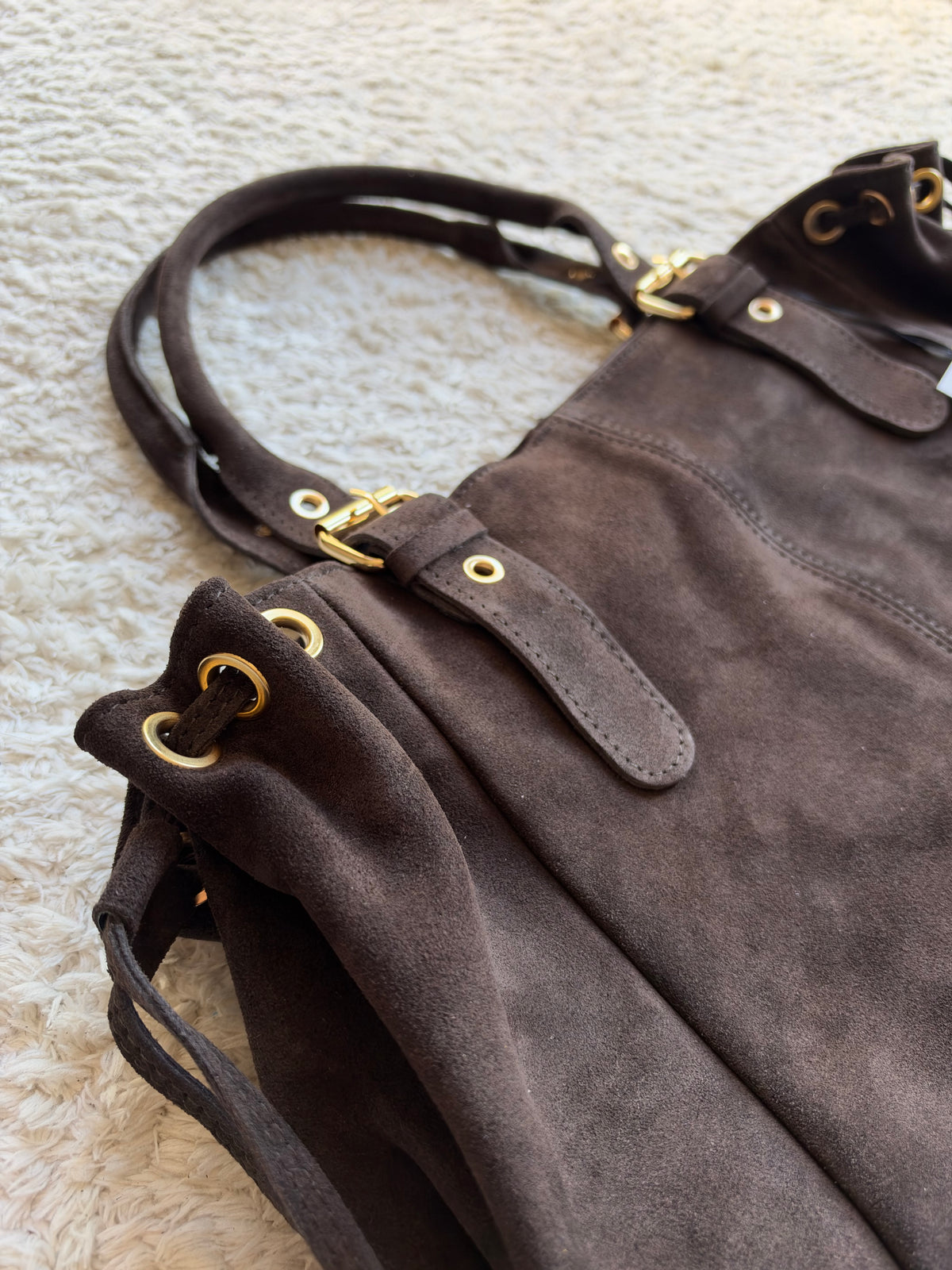 Sac Stockholm L - Marron noisette