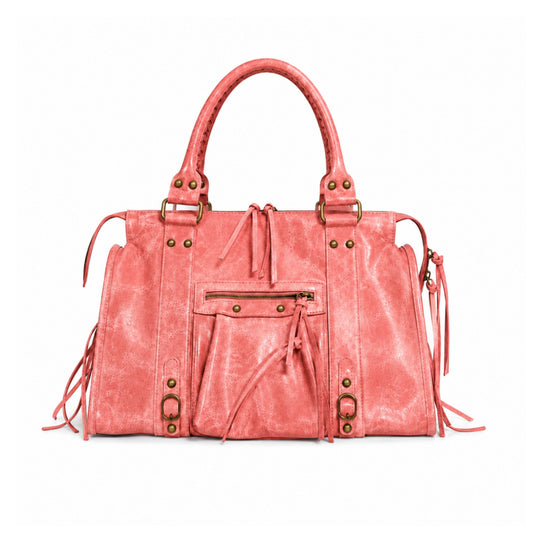 PRÉCOMMANDE EXPÉDIÉ 28/08- Édition limitée: Sac city L glossy - corail