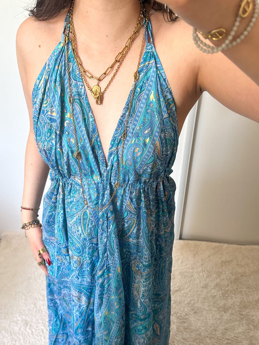 Robe Maia - bleu