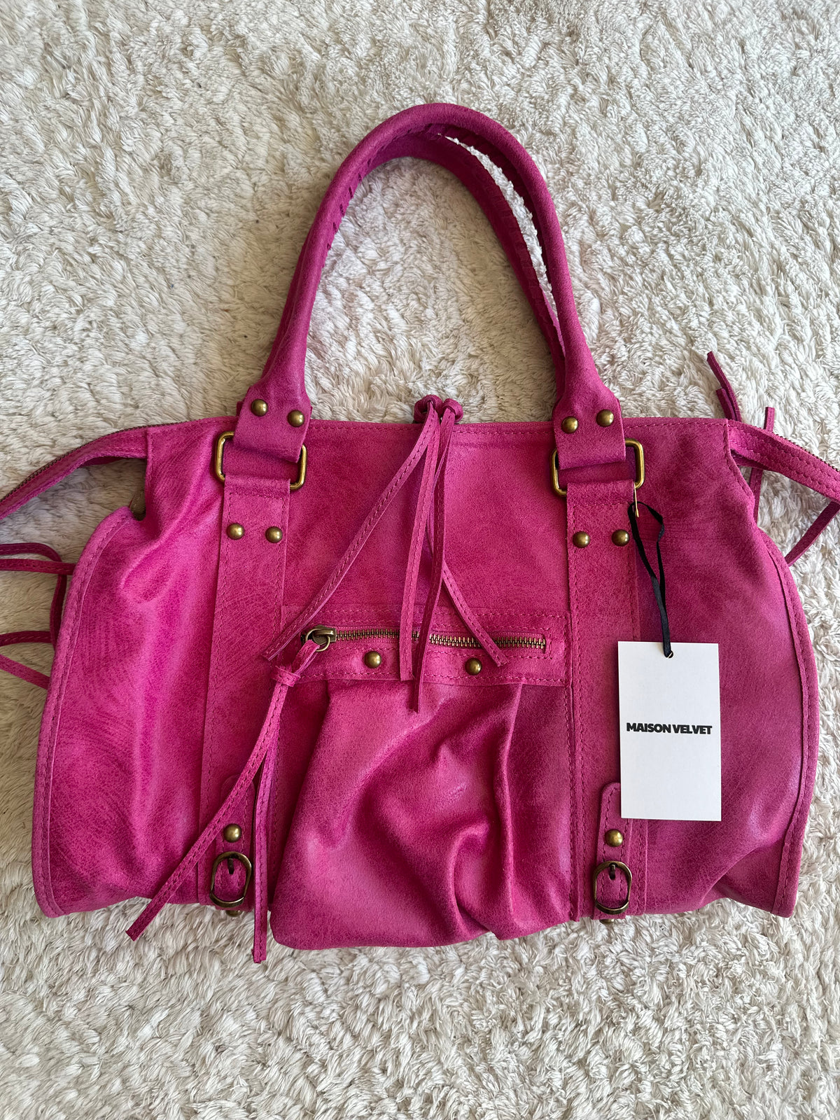 Précommande/ Pre-order Sac city L - Fuschia