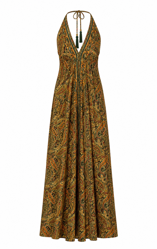 Maia Dress - Khaki