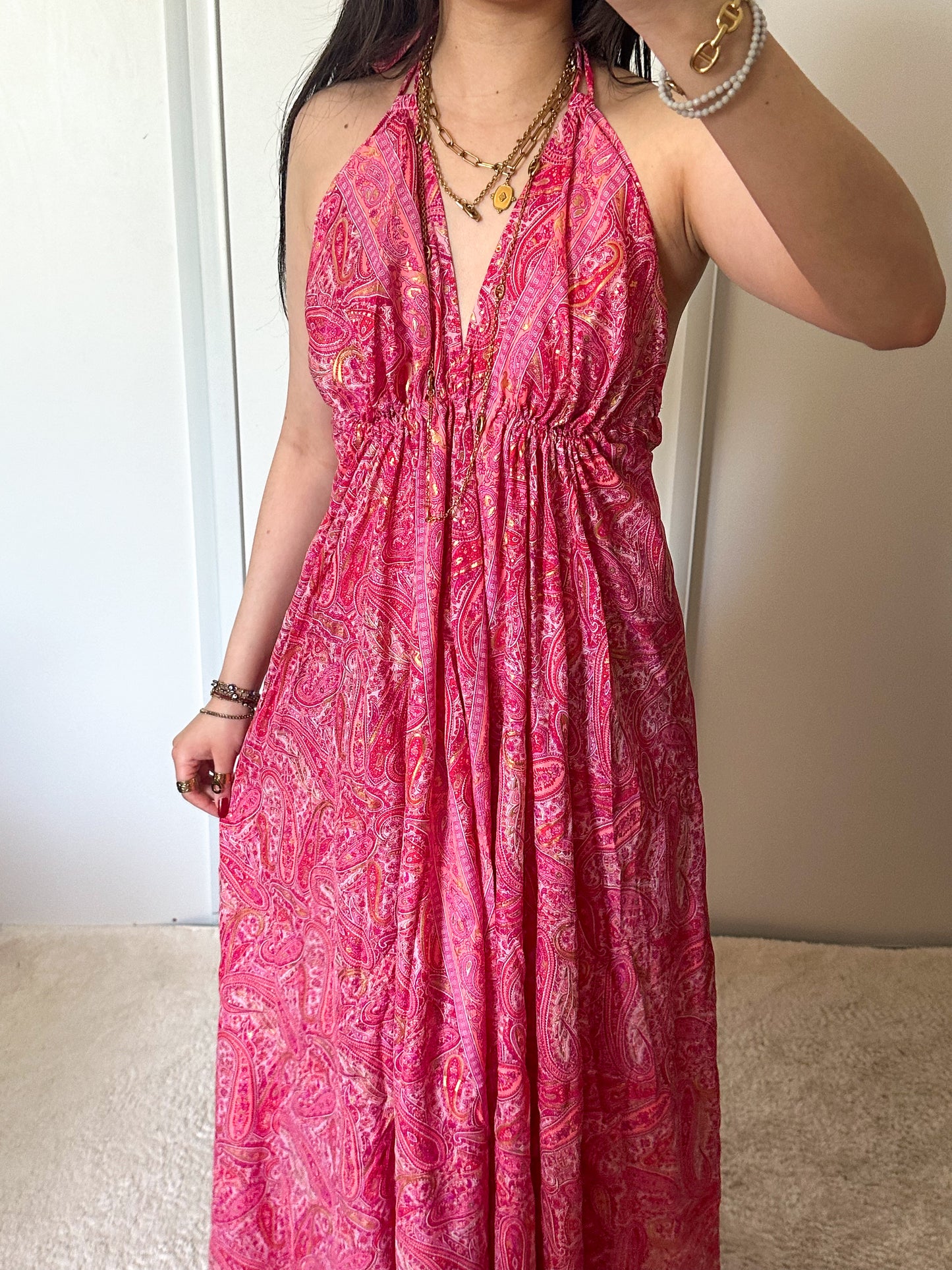 Robe Maia - Fuchsia