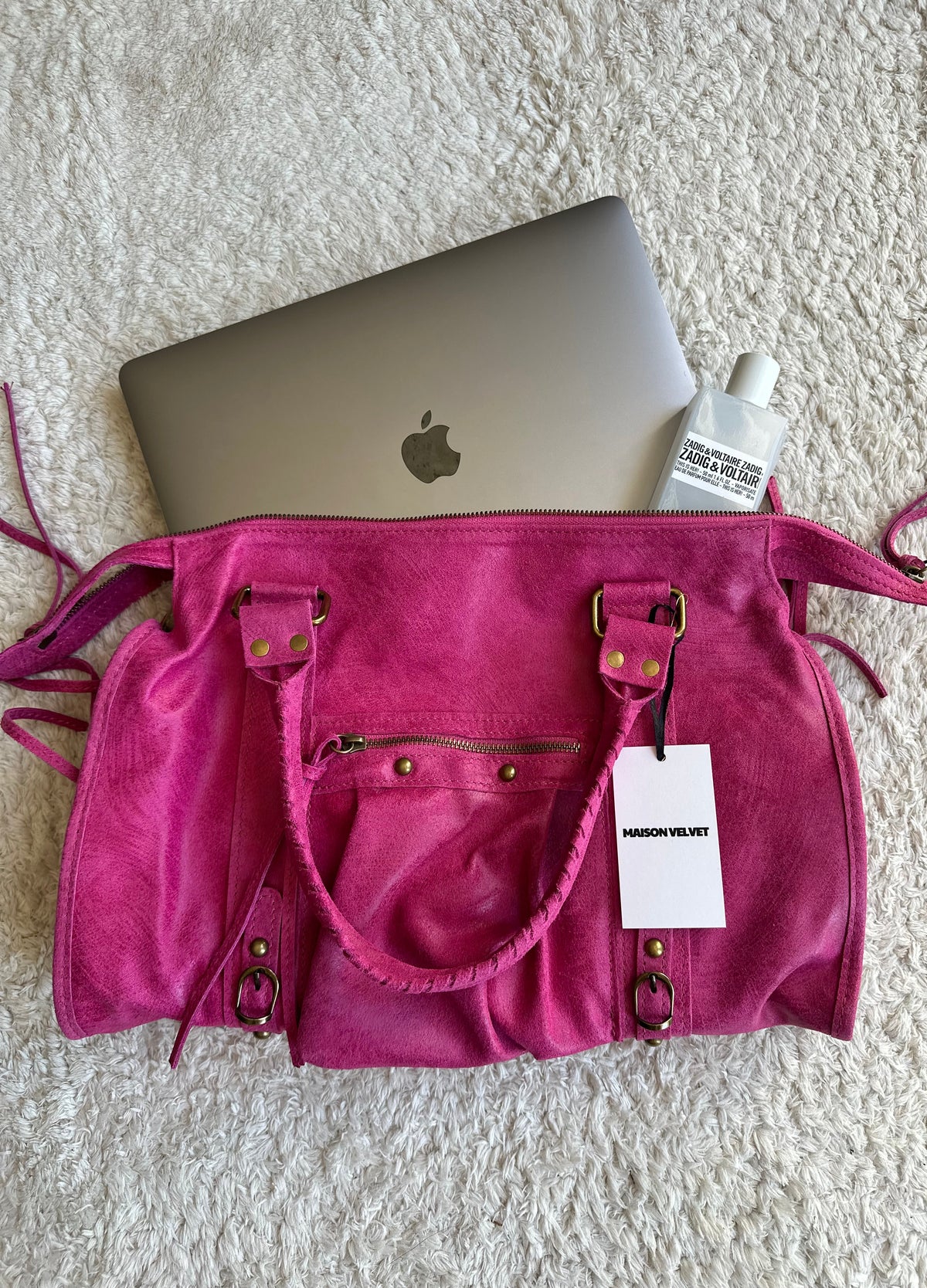 Précommande/ Pre-order Sac city L - Fuschia