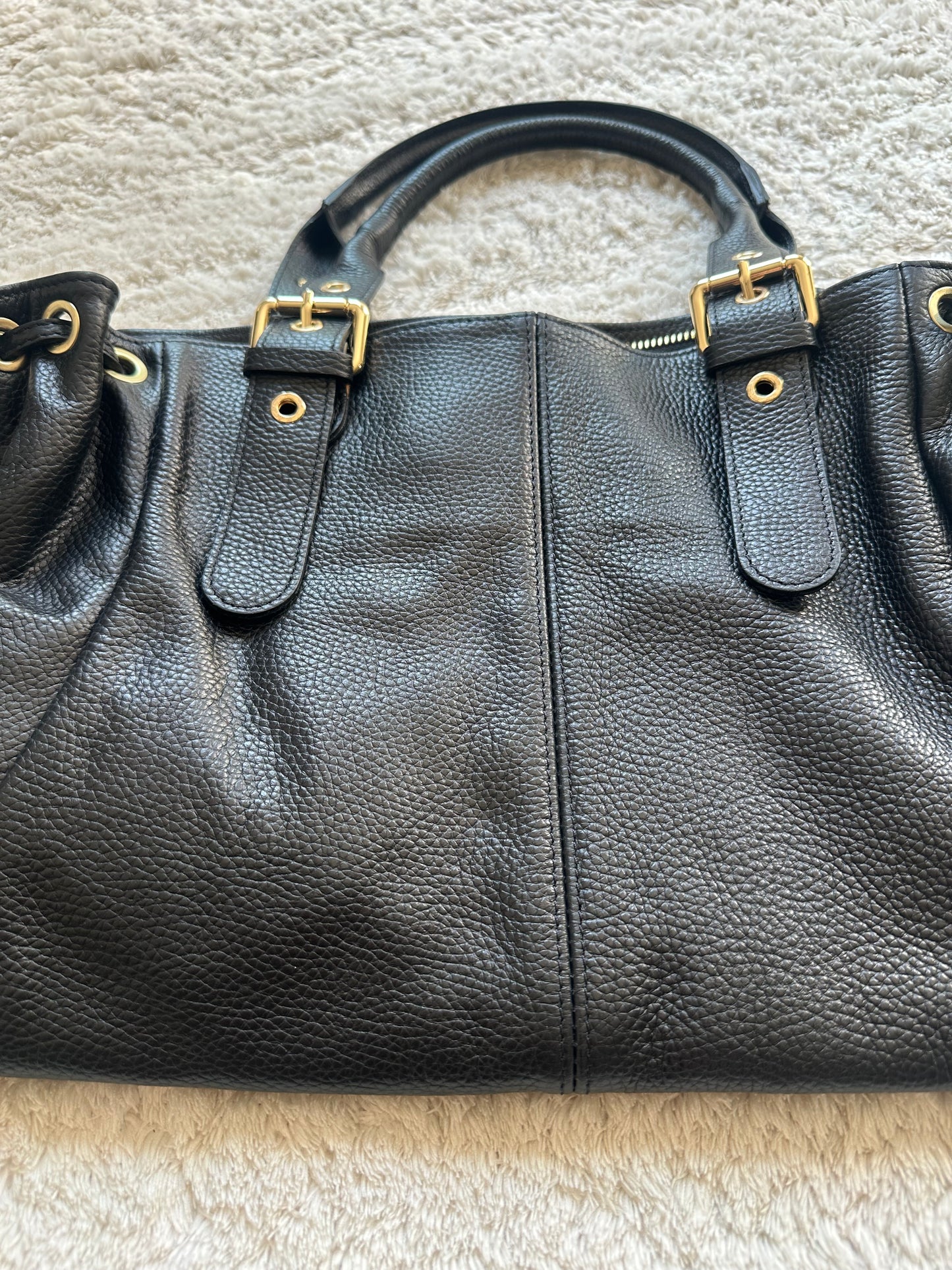 Stockholm L Bag - Grained Black