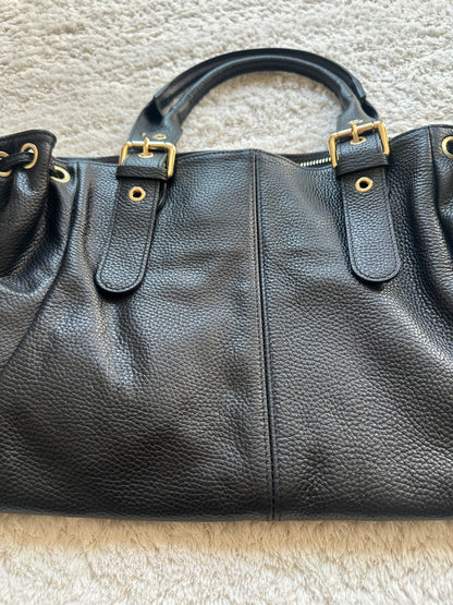 Stockholm L Bag - Grained Black