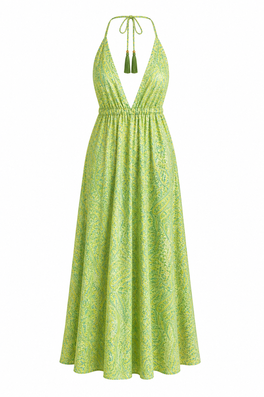 Maia dress - green
