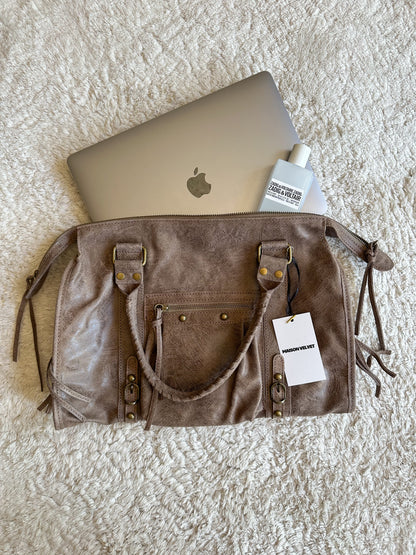 City bag L - taupe