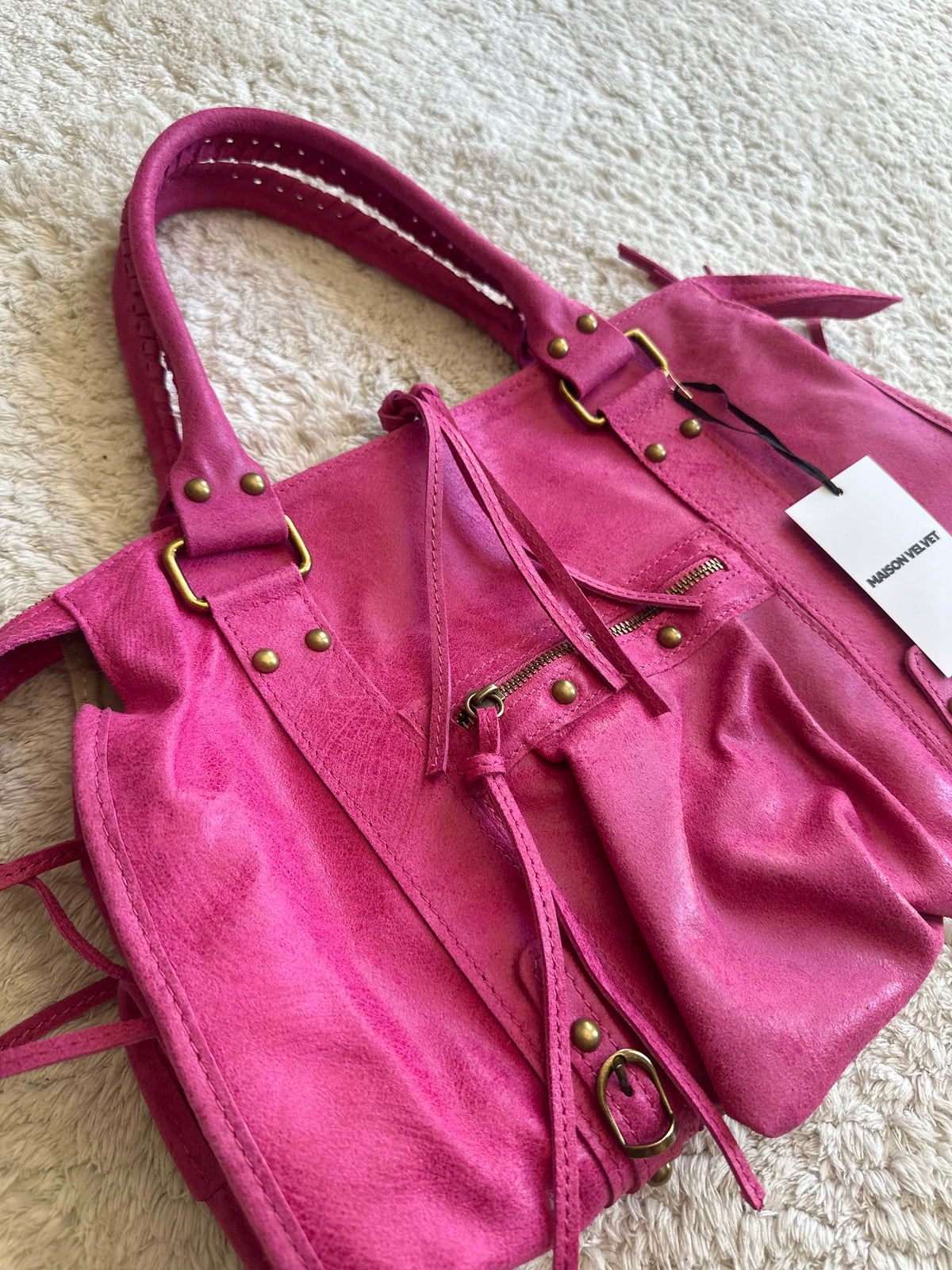Précommande/ Pre-order Sac city L - Fuschia