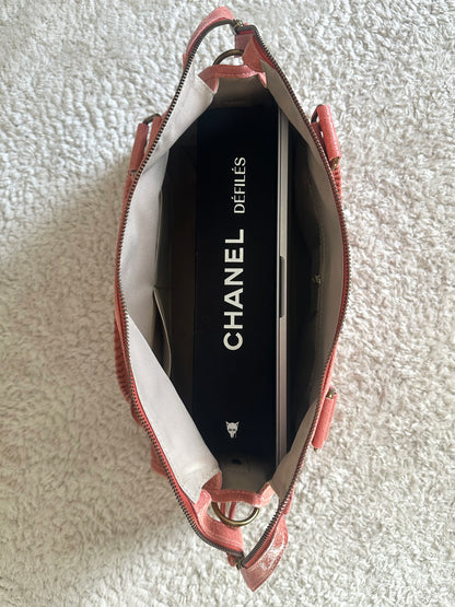 Édition limitée: Sac city L glossy - corail