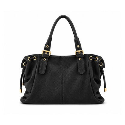 Stockholm L Bag - Grained Black